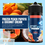 DEJAVU Frozen Peach Papaya and Coconut Cream 20ml/120ml - Χονδρική